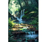 Puzzles 200 Pièces Adultes Rivière Jungle 35x25 cm, Jeu éducatif Défi Jouet Développe Observation et Logique, Puzzle 200 Pieces