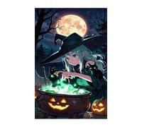 Puzzles 2000 Pièces Adultes Fille Mignonne Lune, Jouet Educatif Développe Observation et Logique, Puzzle Adultes 2000 Pièces 100 x 70 cm