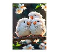 Puzzles 2000 Pièces Adultes Fleur Animal Perroquet, Jouet Educatif Développe Observation et Logique, Puzzle Adultes 2000 Pièces 100 x 70 cm