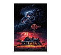 Puzzles 2000 Pièces Adultes Paysages Naturels, Jouet Educatif Développe Observation et Logique, Puzzle Adultes 2000 Pièces 100 x 70 cm