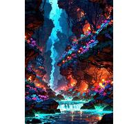 Puzzles 2000 Pièces Adultes Rivières Montagne 100 x 70 cm Jeu Educatif Puzzle Impossible Puzzle Adultes 2000 Pièces Puzzles