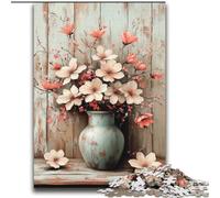 Puzzles 2000 pièces Art Floral pour Adolescents, Jeux éducatifs, décoration d'intérieur, idéal pour la décoration de Bureau (70x100cm)