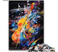 Puzzles 2000 pièces pour Adolescents Art du Violon coloré Convient aux 14 Ans et Plus Jeu Stimulant Excellent Cadeau pour Les Jeux 70x100cm