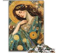 Puzzles 2000 pièces pour Adolescents Belle Femme endormie Jeu Familial Soulagement du Stress Défi Difficile Convient aux Couples 70x100cm