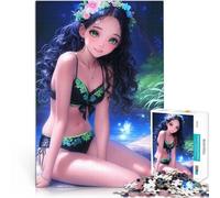 Puzzles 2000 pièces pour Adolescents Bikini Fleuri Forest Nymph Analyse et logique est idéal comme Cadeau pour Toute la Famille 70x100cm