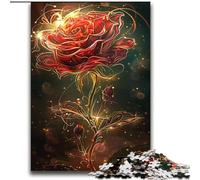 Puzzles 2000 pièces pour Adolescents, Cadeaux Golden Line Rose, Jouets éducatifs, Anti-Stress, Superbes Cadeaux et Jouets 70x100cm