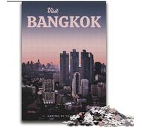 Puzzles 2000 pièces pour Adolescents, Cadeaux pour Visiter Bangkok, Jouets éducatifs, Jeux Anti-Stress, décoration d'intérieur Unique et Cadeaux 70x100cm