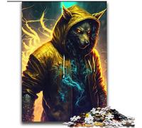 Puzzles 2000 pièces pour Adolescents Cadeaux Street Wolf pour Les 14 Ans et Plus Jeux Amusants Activités Amusantes à la Maison, Cadeaux d'anniversaire, Cadeaux de Voyage 70x100cm