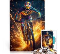 Puzzles 2000 pièces pour Adolescents Cavalier Violent Jouets de Jeu pour Cadeau Familial Améliorer la mémoire 70x100cm