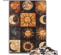 Puzzles 2000 pièces pour Adolescents Collage Soleil Souriant pour et à partir de 14 Ans Jeu Pratique Jeu de Noël Cadeaux 70x100cm