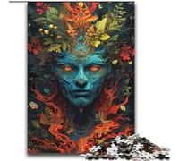 Puzzles 2000 pièces pour Adolescents Dieu psychédélique Convient aux 14 Ans et Plus Jeu Stimulant Excellent Cadeau pour Les Jeux 70x100cm