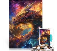Puzzles 2000 pièces pour Adolescents Dragon Cosmique Blaze pour Le Jeu éducatif Challenge Toy Une œuvre d'art 70x100cm