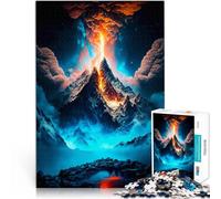 Puzzles 2000 pièces pour Adolescents Éruption martienne Jeu Familial Anti-Stress Défi Difficile décoration Murale 70x100cm