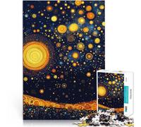 Puzzles 2000 pièces pour Adolescents Étoiles étoilées la Nuit Jouet éducatif intellectuel décompressant Super Cadeau 70x100cm