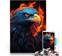 Puzzles 2000 pièces pour Adolescents Feu de fierté de l'aigle américain Jeu intellectuel Cadeaux pour Les Amis et la Famille 70x100cm