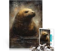 Puzzles 2000 pièces pour Adolescents Fiction sur Les lamantins Jouet éducatif d'apprentissage Idées Cadeaux 70x100cm