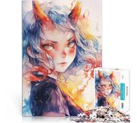 Puzzles 2000 pièces pour Adolescents Fille d'anime Aquarelle pour Le Jeu éducatif Challenge Toy Une œuvre d'art 70x100cm