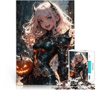 Puzzles 2000 pièces pour Adolescents Fille d'anime avec Une Citrouille Jouets éducatifs Car C'est Un pour Toute la Famille 70x100cm