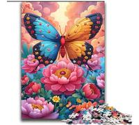 Puzzles 2000 pièces pour Adolescents Fleurs et Papillons Jeux éducatifs Décoration d'intérieur Collection d'artistes, Beaux-Arts 70x100cm