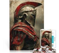 Puzzles 2000 pièces pour Adolescents Guerrier Spartiate Jeu Familial Anti-Stress Défi Difficile décoration Murale 70x100cm