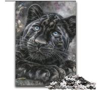 Puzzles 2000 pièces pour Adolescents, Jeu Familial léopard Noir et Blanc, Anti-Stress, défi Difficile, adapté aux Couples, 70x100cm