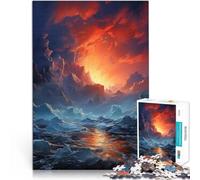 Puzzles 2000 pièces pour Adolescents Le dernier Iceberg Jouets de Jeu pour Cadeau Familial Cadeaux pour Les Amis et la Famille 70x100cm