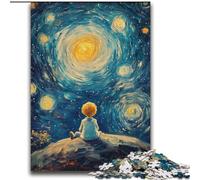 Puzzles 2000 pièces pour Adolescents Le Petit Prince du Ciel Nocturne Un défi à compléter, mais Amusant et Humoristique Cadeaux d'anniversaire et Cadeaux Uniques 70x100cm
