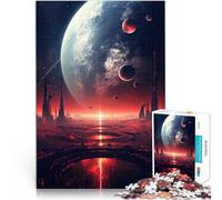 Puzzles 2000 pièces pour Adolescents Les Secrets du Cosmos Jeu Familial Anti-Stress Défi Difficile Idées Cadeaux 70x100cm