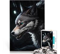 Puzzles 2000 pièces pour Adolescents Loup Fantastique Jouets de Jeu pour Cadeau Familial Décoration d'intérieur 70x100cm