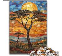 Puzzles 2000 pièces pour Adolescents Prairies africaines Un défi à relever, mais Amusant et Humoristique, des Cadeaux d'anniversaire et des Cadeaux Uniques 70 x 100 cm