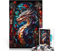 Puzzles 2000 pièces pour Adolescents Résumé du Dragon Jouets éducatifs d'apprentissage est idéal comme Cadeau pour Toute la Famille 70x100cm