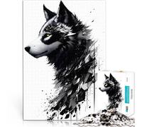 Puzzles 2000 pièces pour Adolescents Splash Art Jouets éducatifs d'apprentissage Décoration Murale, Cadeaux Uniques pour Anniversaire et Noël 70x100cm