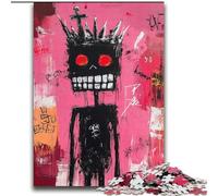 Puzzles 2000 pièces pour Adolescents, Style Basquiat, Jeu Familial du Roi Squelette, Anti-Stress, défi Difficile, adapté aux Couples, 70x100cm