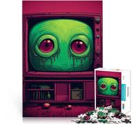 Puzzles 2000 pièces pour Adolescents Une Tache de télévision pour Le Jeu éducatif Challenge Toy Une œuvre d'art 70x100cm