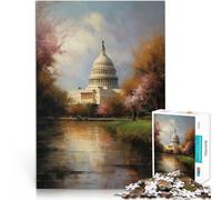 Puzzles 2000 pièces pour Adolescents Washington DC Art USA Compétition de Vitesse Manuelle Cadeau d'anniversaire 70x100cm