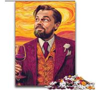 Puzzles 2000 pièces pour Adultes Acteur Buvant du vin Rouge Jouets éducatifs Jeux familiaux Améliorer l'amour Entre Couples 70x100cm