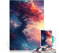 Puzzles 2000 pièces pour Adultes Arbre Bonsaï Néon Jouets éducatifs d'apprentissage Décoration d'intérieur et Cadeaux Uniques 70x100cm
