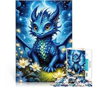 Puzzles 2000 pièces pour Adultes Bébé Dragon Néon Jouets de Jeu pour Cadeau Familial Renforcer l'amour Entre Les Couples 70x100cm