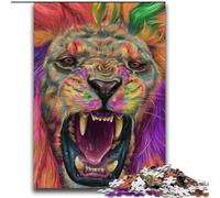 Puzzles 2000 pièces pour Adultes, Cadeaux, Animaux, Lion, Art, Anti-Stress, Vacances, Tuer Le Temps, décoration de la Maison, Jouets, 70x100cm