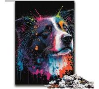 Puzzles 2000 pièces pour Adultes, Cadeaux, Art coloré, Chien de Berger, Anti-Stress, Vacances à la Maison, Tuer Le Temps, décoration de la Maison, Jouets 70x100cm
