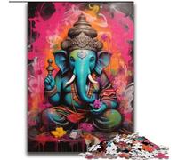 Puzzles 2000 pièces pour Adultes, Cadeaux, Graffiti, éléphant, Bouddha, Jouet éducatif Anti-Stress, Cadeaux pour Amis et Famille, 70x100cm