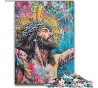 Puzzles 2000 pièces pour Adultes, Cadeaux, Jésus, Graffiti, Anti-Stress, Vacances, Tue-Temps, décoration d'intérieur, Jouets, 70x100cm