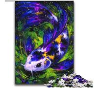 Puzzles 2000 pièces pour Adultes, Cadeaux Koi mystérieux pour Les 14 Ans et Plus Difficile à compléter, mais Amusant et Humoristique Superbes Cadeaux et Jouets 70x100cm