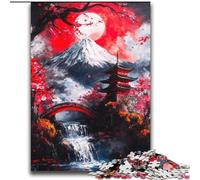 Puzzles 2000 pièces pour Adultes, Cadeaux Mont Fuji, Japon, à partir de 14 Ans, Jouet éducatif et intellectuel décompressant, Superbe Cadeau 70x100cm