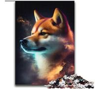 Puzzles 2000 pièces pour Adultes, Cadeaux, Nuage, Chien Shiba Inu, Jouet éducatif Anti-Stress, Cadeaux pour Amis et Famille, 70x100cm
