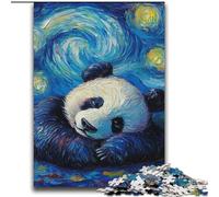 Puzzles 2000 pièces pour Adultes, Cadeaux Panda Night Sky pour Les 14 Ans et Plus Difficile à réaliser, mais Amusant et Humoristique Superbes Cadeaux et Jouets 70x100cm