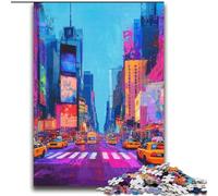 Puzzles 2000 pièces pour Adultes, Cadeaux, Paysage Urbain de New York, pour Les 14 Ans et Plus, Jeux éducatifs pour Adultes et Adolescents, Illustration, Cadeau 70x100cm