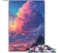 Puzzles 2000 pièces pour Adultes, Cadeaux Style Anime, Nuages colorés pour et à partir de 14 Ans, Jouets de Jeu Car C'est Un pour Toute la Famille 70x100cm