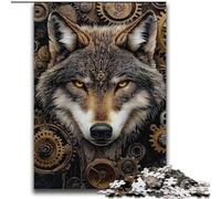Puzzles 2000 pièces pour Adultes, Cadeaux Totem du Loup pour Les 14 Ans et Plus Difficile à réaliser, mais Amusant et Humoristique Superbes Cadeaux et Jouets 70x100cm