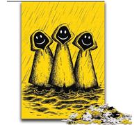 Puzzles 2000 pièces pour Adultes, Cadeaux, Trois Enfants en imperméables, Jeux éducatifs, décoration d'intérieur, Collection d'artistes, Beaux-Arts, 70x100cm